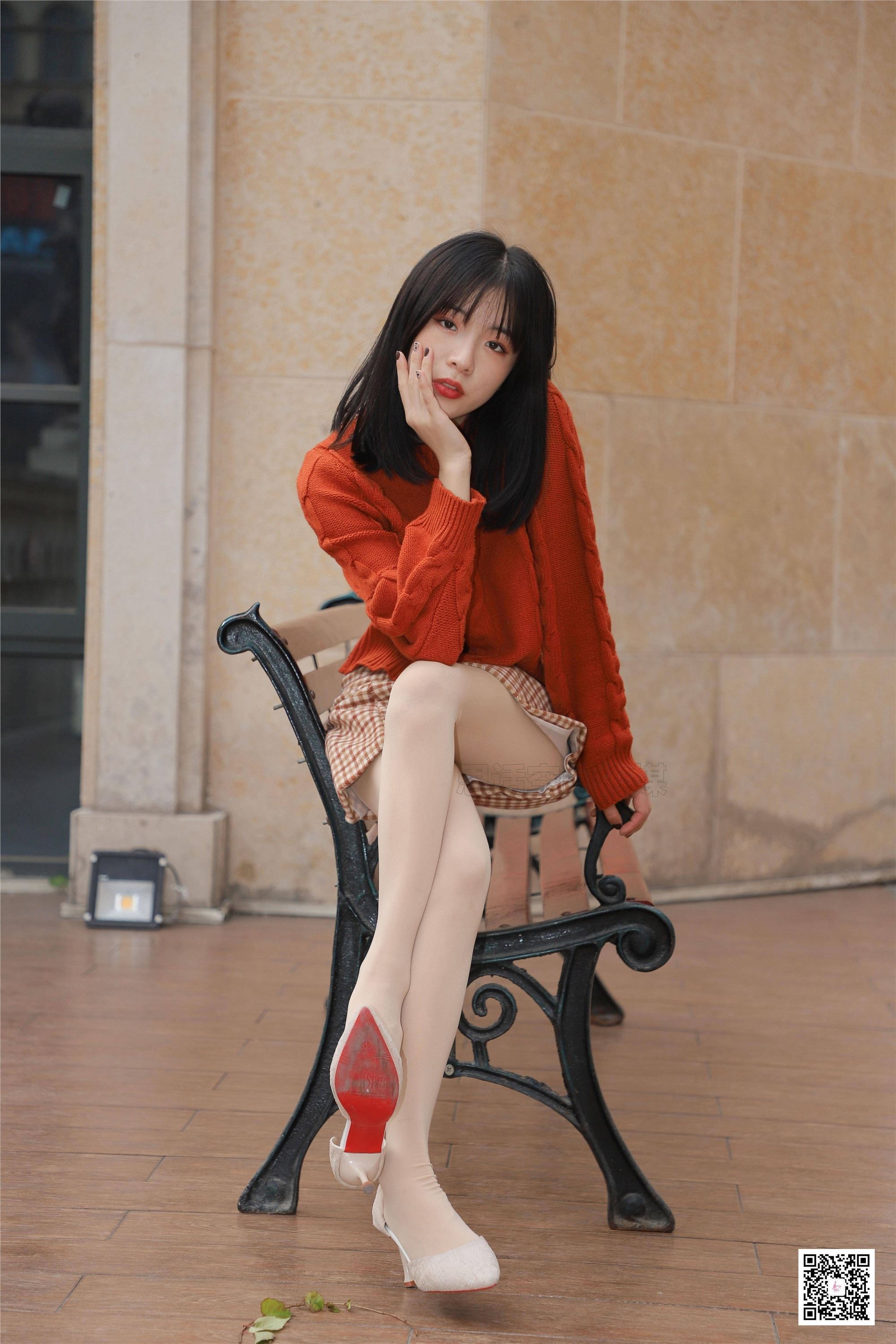 SiHua思话 SJ064 小狐狸仙女 风尖头浅口女鞋